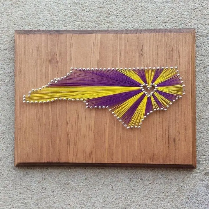 East Carolina String Art