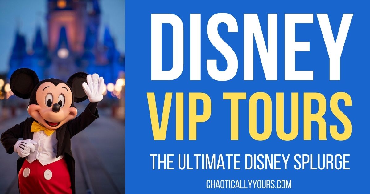 Disney VIP Tours The Ultimate Disney Splurge Chaotically Yours