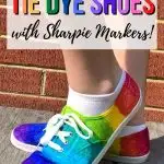 Tie Dye Shoes pin image