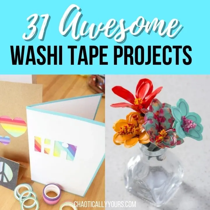 Cute and easy $1 washi tape crafts - The Inspiration Board
