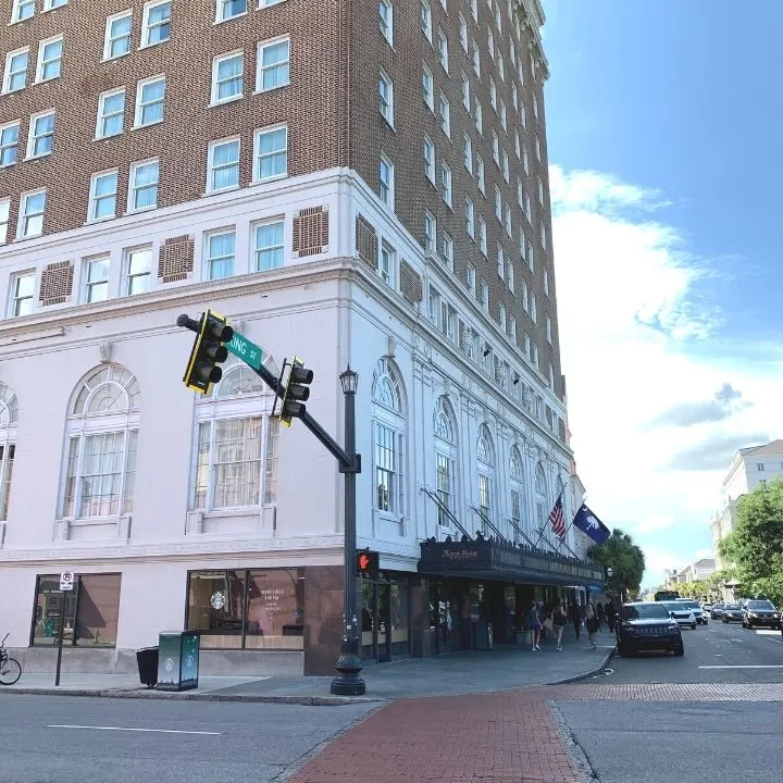 The Francis Marion Hotel in Charleston, SC