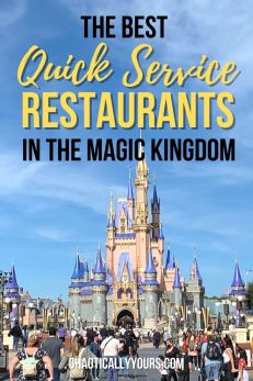 Best Quick Service Restaurants In The Magic Kingdom - Chaotically Yours