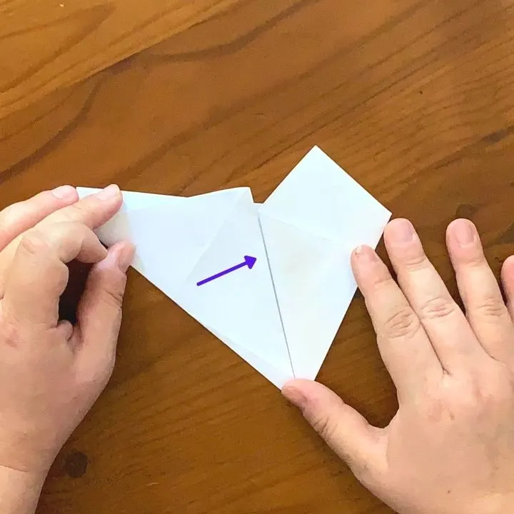 Making a pentagon for an origami star