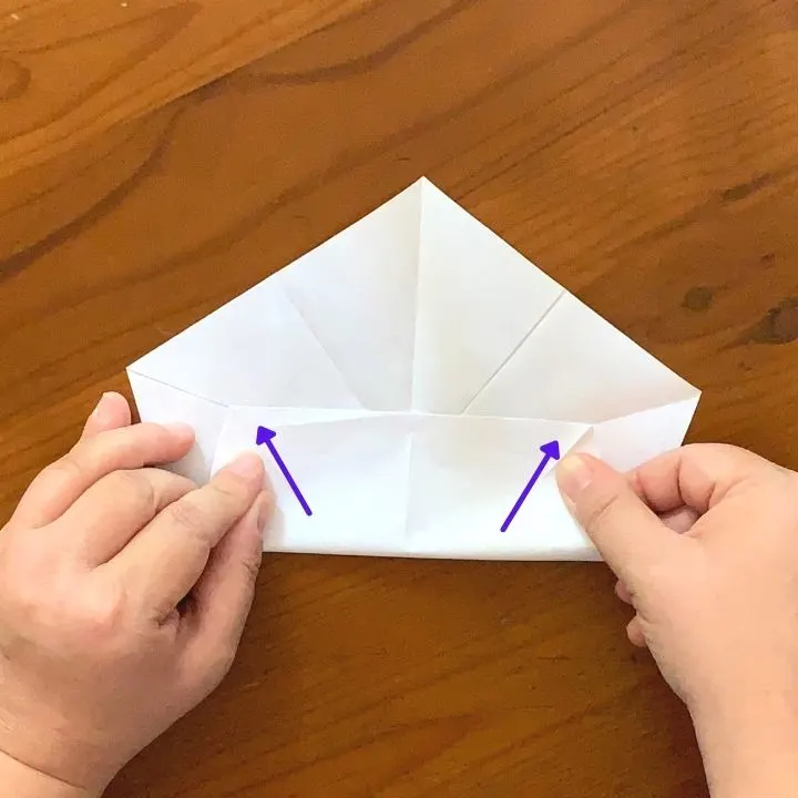 Creating an origami star