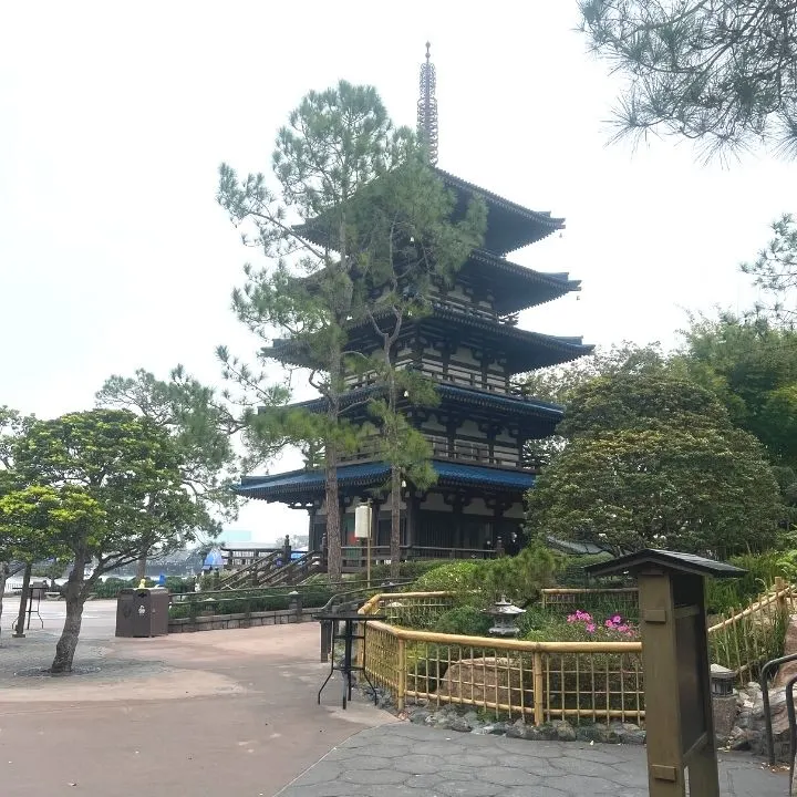 The Japanese Pavilion at Epcot