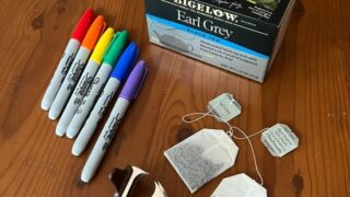 supplies to make flying wish paper