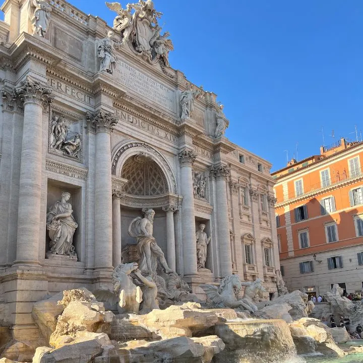 Trevi Fountain in Rome during EF Tours