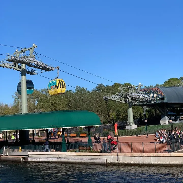 Disney Skyliner at Epcot