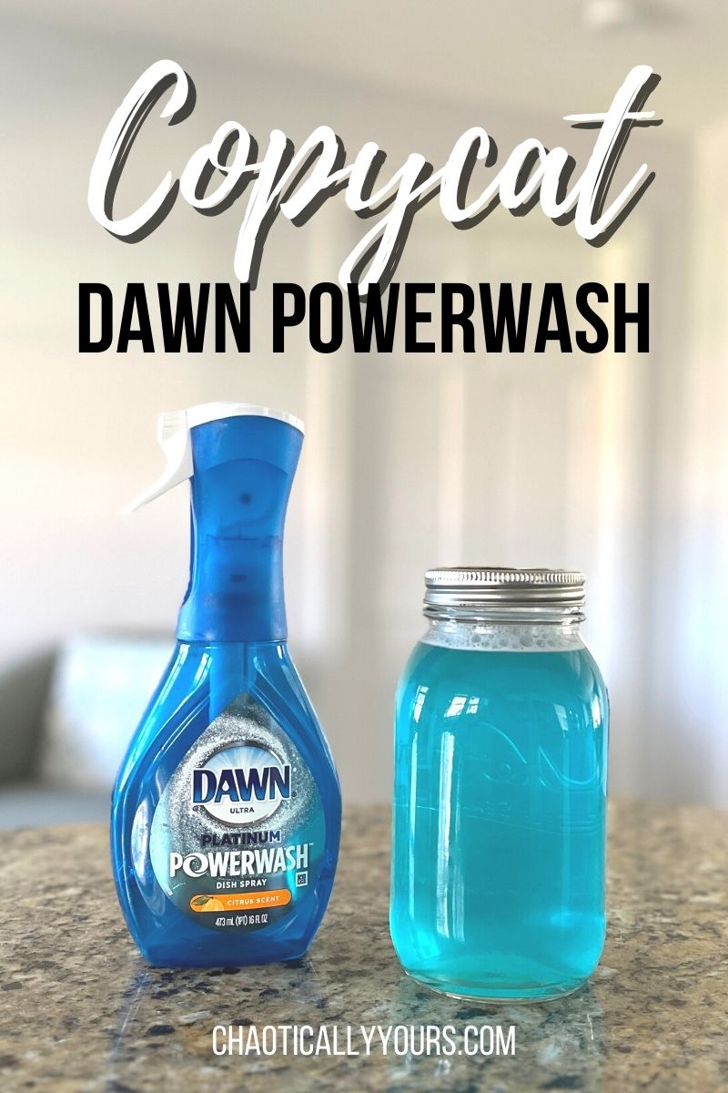 DIY Dawn Powerwash Chaotically Yours   Dawn Powerwash Pin Image 