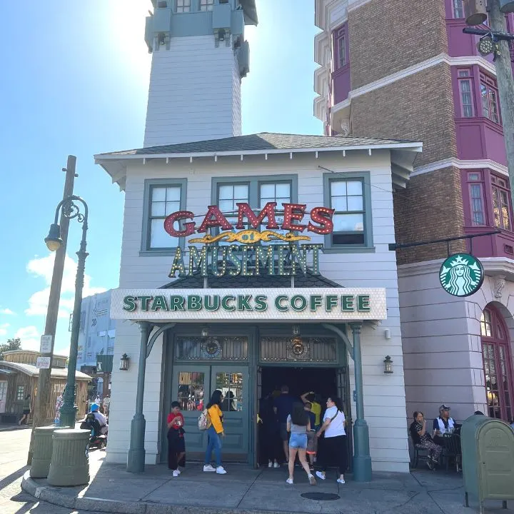 Starbucks at Universal Studios Florida