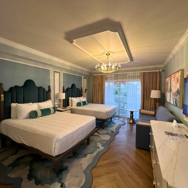 A standard room at The Villas at Disney's Grand Floridian Resort and Spa