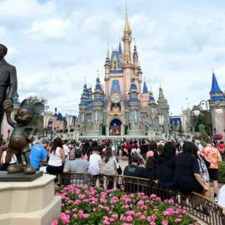 Cinderella castle at Walt Disney World
